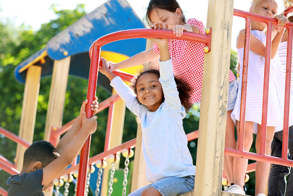 Daily Outdoor Fun Keeps Them Active